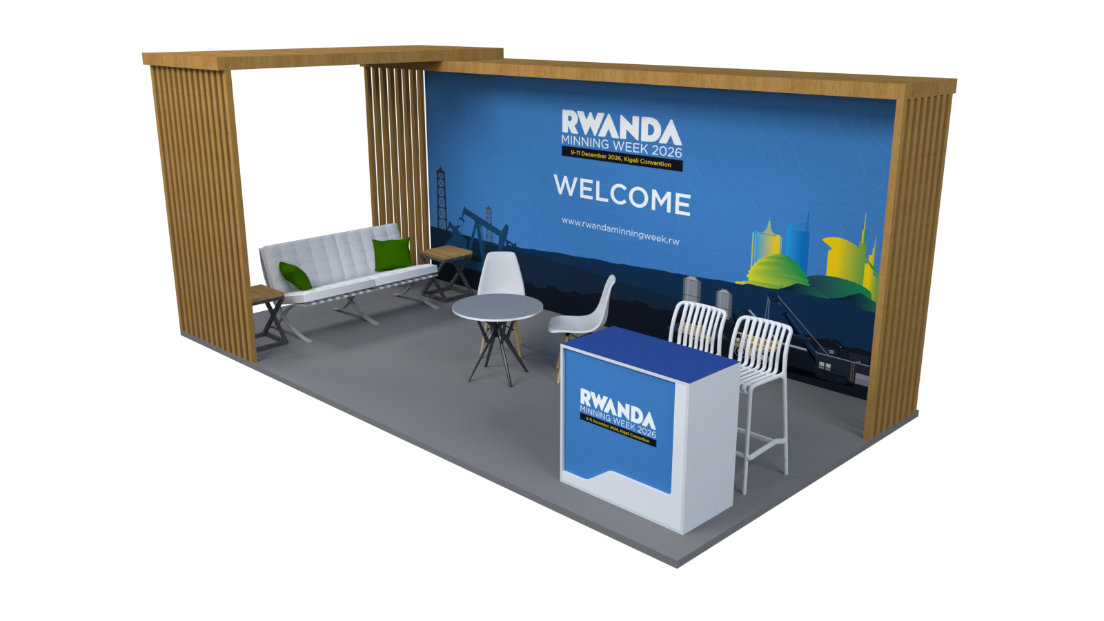 Blue Sapphire Booth — view 1