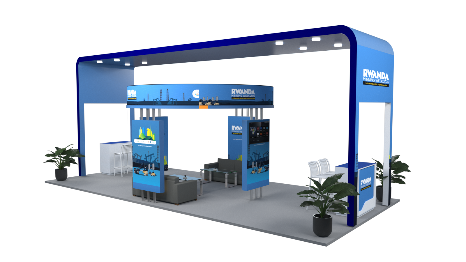 Strategic / Host Partner Booth — view 1
